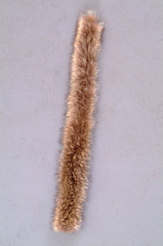 Raccoon Skin Fur Strip Raccoon Skin Fur Strip