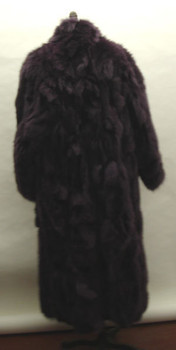 Burgundy Fox Fur Coat Design Burgundy Fox Fur Coat Design