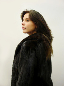 Vintage Mahogany Mink Woman's Coat Vintage Mahogany Mink Woman's Coat