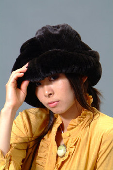 Black Faux Fur Hat 2 Black Faux Fur Hat 2