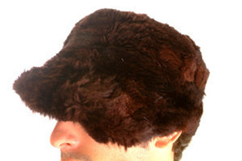 Brown Beaver Style Fur Men's Brown Beaver Style Fur Men's