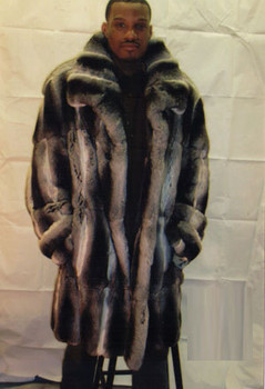 Mens 3/4 Fur Chinchilla Coat Mens 3/4 Fur Chinchilla Coat