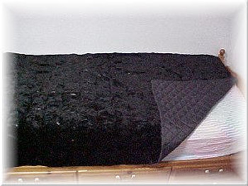 Black Sectional Mink Fur Blanket Black Sectional Mink Fur Blanket