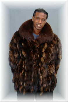 Fox Fur Bomber Jacket 1 Fox Fur Bomber Jacket 1