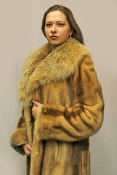 Whiskey Mink Fur Coat Whiskey Mink Fur Coat