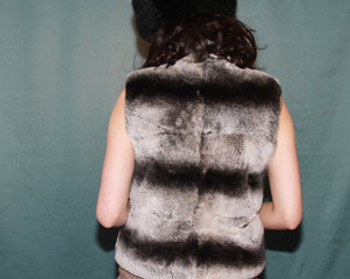 Chinchilla Rex Fur Jacket Chinchilla Rex Fur Jacket