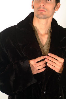Sheared Mink Fur Long Coat 1 Sheared Mink Fur Long Coat 1