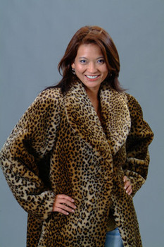 Leopard Faux Fur Jacket Leopard Faux Fur Jacket