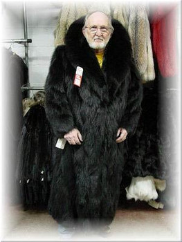 Black Fox Design Coat Black Fox Design Coat