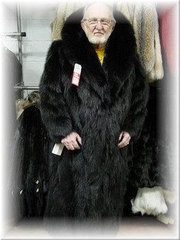 Black Fox Design Coat Black Fox Design Coat