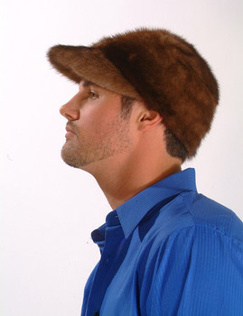 Mink Baseball Cap Mink Baseball Cap