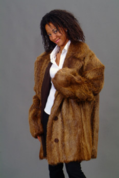 Nutria Full Pelt Fur Coat Nutria Full Pelt Fur Coat
