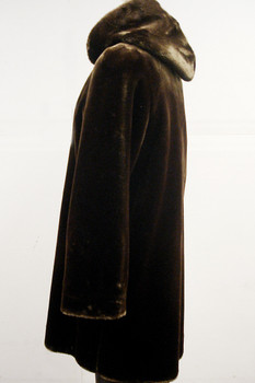Faux Brown Beaver Jacket Faux Brown Beaver Jacket