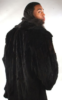 3/4 Men's Mink Coat 3/4 Men's Mink Coat
