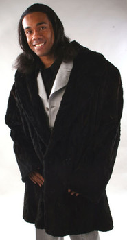 3/4 Men's Mink Coat 3/4 Men's Mink Coat