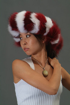 Multi Color Fox Fur Headband 3 Multi Color Fox Fur Headband 3