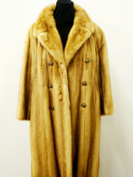 Vintage Mink Fur Full Skin Coat Woman Vintage Mink Fur Full Skin Coat Woman