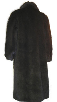 Faux Brown Fox Fur Coat Faux Brown Fox Fur Coat