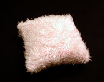Pink Fox Fur Pillow Pink Fox Fur Pillow