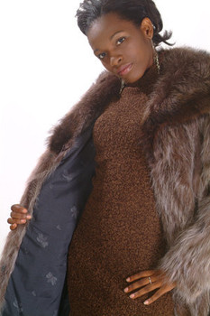 Sectional 3/4 Raccoon Fur Jacket Sectional 3/4 Raccoon Fur Jacket