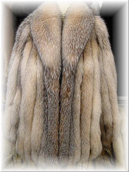 Full Skin Crystal Fox Fur Jacket Full Skin Crystal Fox Fur Jacket