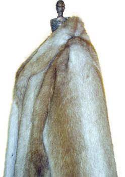 Faux Fox Fur 3/4 Jacket Faux Fox Fur 3/4 Jacket