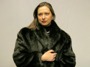 Faux Fur Beaver Coat Faux Fur Beaver Coat