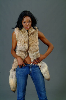 Coyotte Fox Fur Scarf Coyotte Fox Fur Scarf