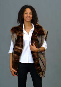 Vintage Fur Beaver Jacket in 3 Way Vintage Fur Beaver Jacket in 3 Way
