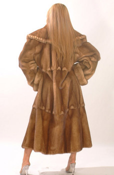 Reversible Mink Full Pelt Fur Coat Reversible Mink Full Pelt Fur Coat