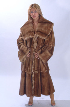 Reversible Mink Full Pelt Fur Coat Reversible Mink Full Pelt Fur Coat