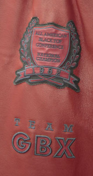 Red Leather w/Black Wool GBX Mens Jacket Red Leather w/Black Wool GBX Mens Jacket