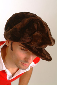 Brown Hat Mink Fur Men's Brown Hat Mink Fur Men's