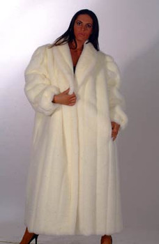 White Faux Fur Coat 1 White Faux Fur Coat 1