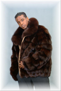 Brown Fox Bomber Fur Jacket 1 Brown Fox Bomber Fur Jacket 1