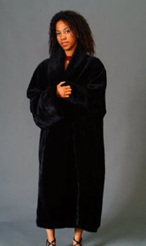 Black Faux Fur Coat Black Faux Fur Coat