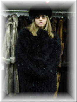 Beautiful Ostridge Feather Jacket Beautiful Ostridge Feather Jacket