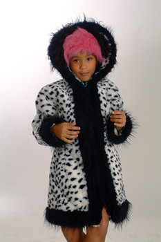 Kids Faux Leopard Jacket Kids Faux Leopard Jacket