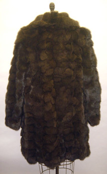 3/4 Brown Fox Design Fur Jacket 3/4 Brown Fox Design Fur Jacket