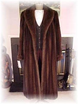 Mahogany Mink Fur Coat Mahogany Mink Fur Coat