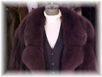Dyed Brown Fox Fur Coat - Full Skin Dyed Brown Fox Fur Coat - Full Skin