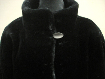Faux Fur Black Beaver Jacket Faux Fur Black Beaver Jacket