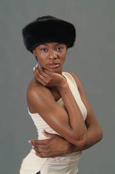 Fur Headwrap Black Mink Fur Headwrap Black Mink