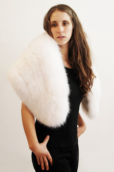 White Fox Fur Stole White Fox Fur Stole