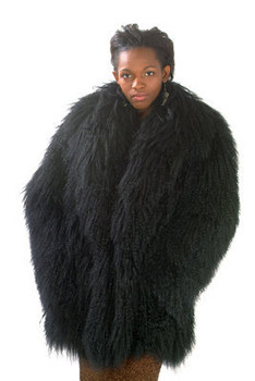 Curly Lamb Fur Jacket Curly Lamb Fur Jacket