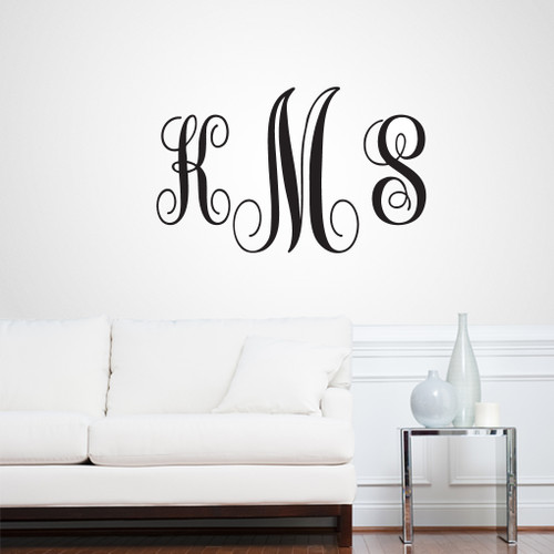 Monogram Wall Decals | Sweetums Wall Decals