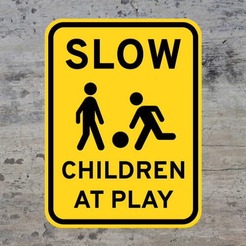 Slow Children At Play Wall Decal