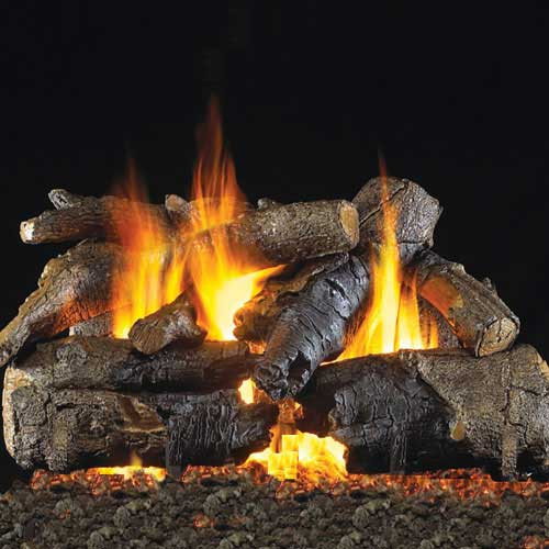 Charred American Oak Fire Pit Logs Flame Creation Handcrafted charred American fire pit logs - Charred American Oak Fire Pit Logs Flame Creation