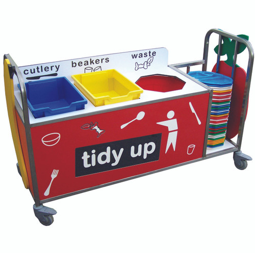 Stainless Steel Waste Trolley