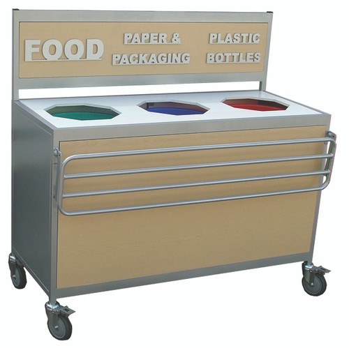 Headings above bins can be changed to your requirements